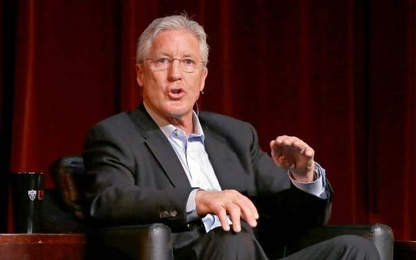 Pete Carroll had a 83-19 record in nine seasons as coach at Southern California. (AP Photo/Reed Saxon)